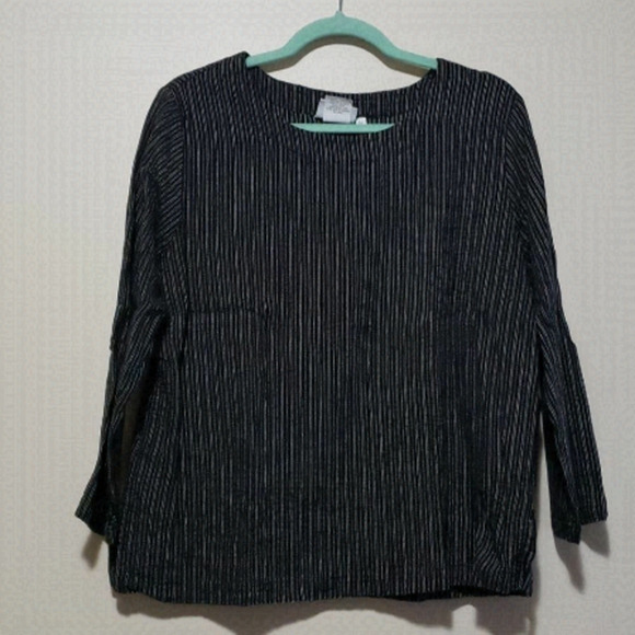 HOT Cotton by MARC WARE linen top - Picture 1 of 4